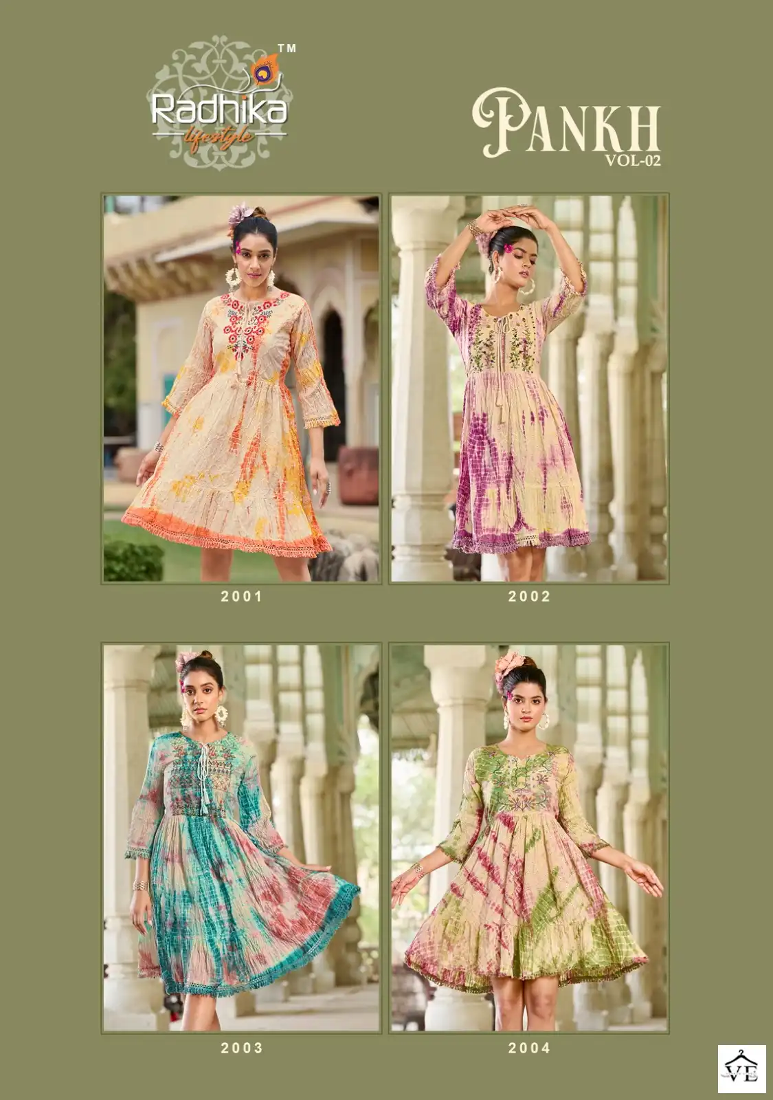 Radhika Pankh Vol 2 Mal Cotton Wholesale Short Tops Catalog — Wholesale Kurtis, MPA wholesale from Surat — view 5