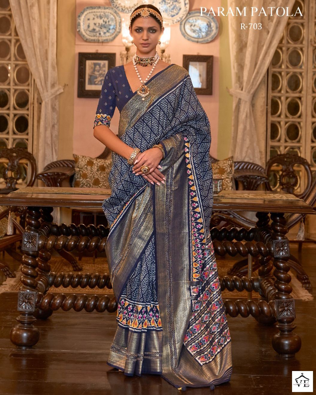 Rewaa Param Patola Patola Silk Wholesale Saree Catalog