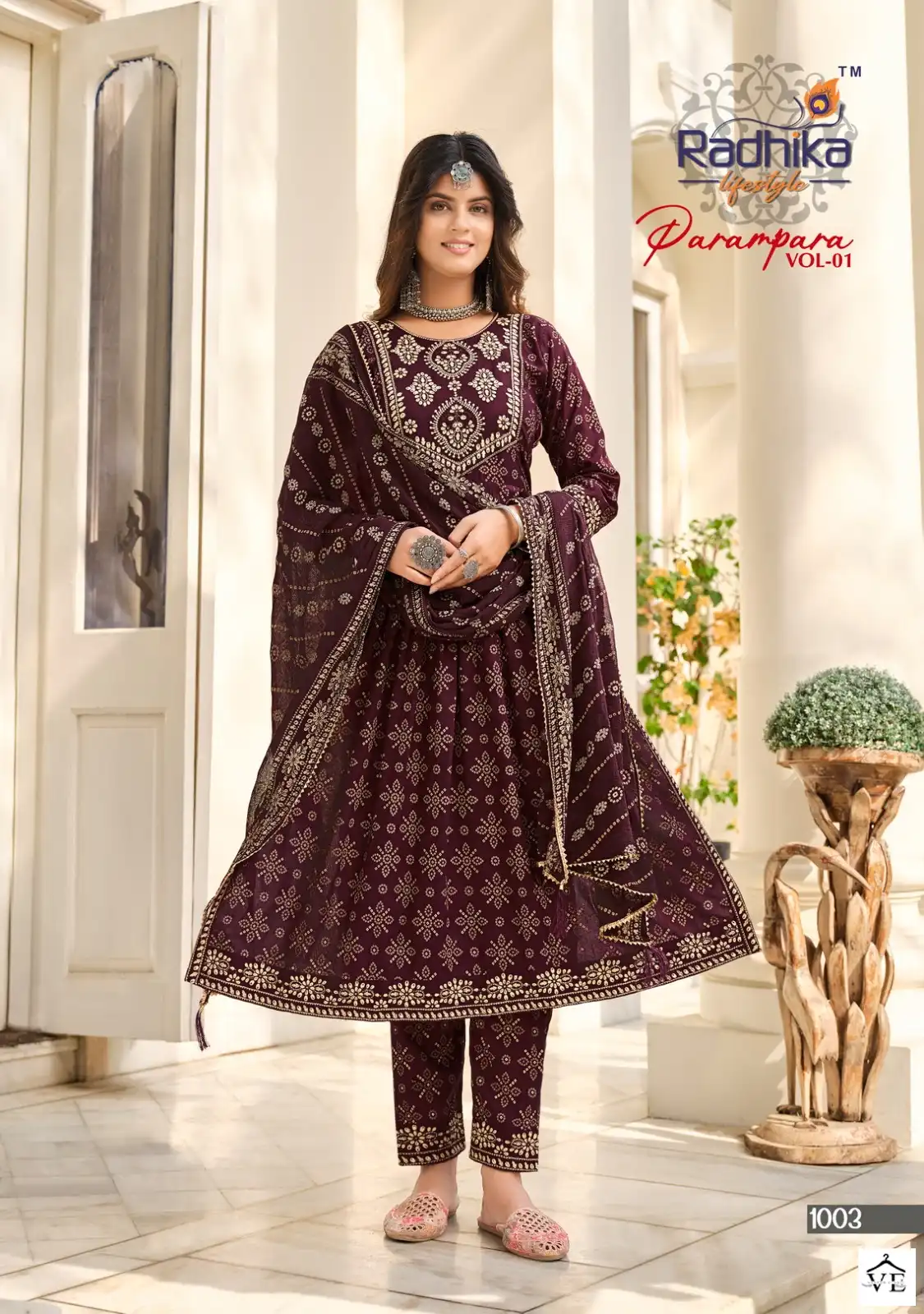 Radhika Parampara Vol 1 Heavy Rayon Wholesale Readymade Suits Catalog — Wholesale Salwar Suits, MPA wholesale from Surat - Gallery Image 6