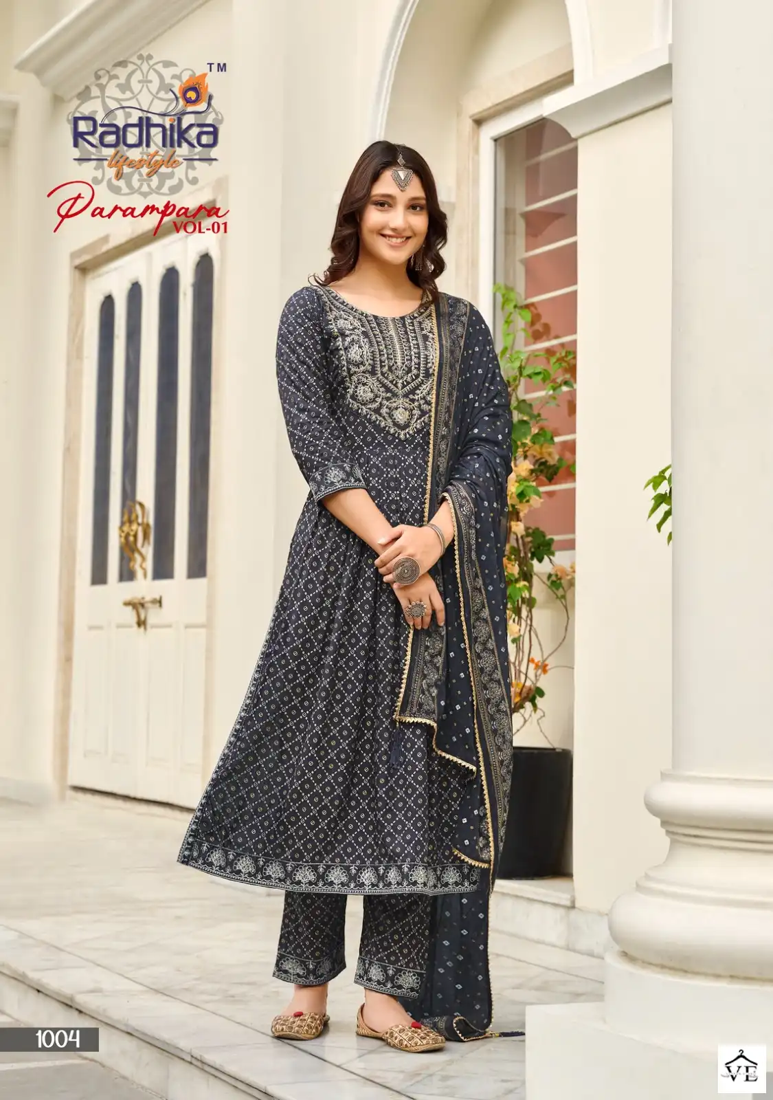 Radhika Parampara Vol 1 Heavy Rayon Wholesale Readymade Suits Catalog — Wholesale Salwar Suits, MPA wholesale from Surat - Gallery Image 7