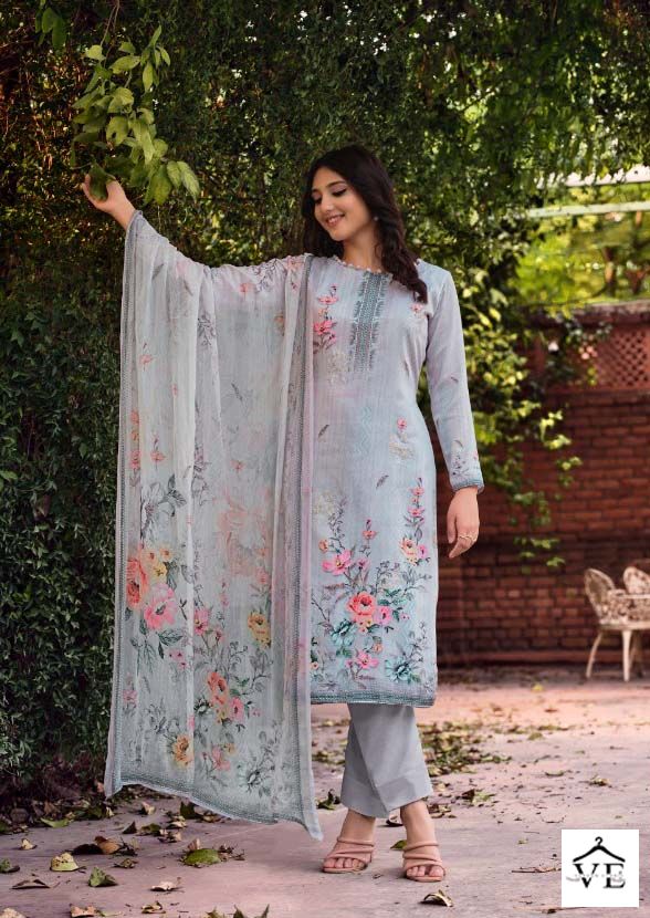 Belliza Designer Parnika Jam Cotton Wholesale Pakistani Salwar Suit Catalog — Wholesale Salwar Suits, MPA wholesale from Surat - Gallery Image 3