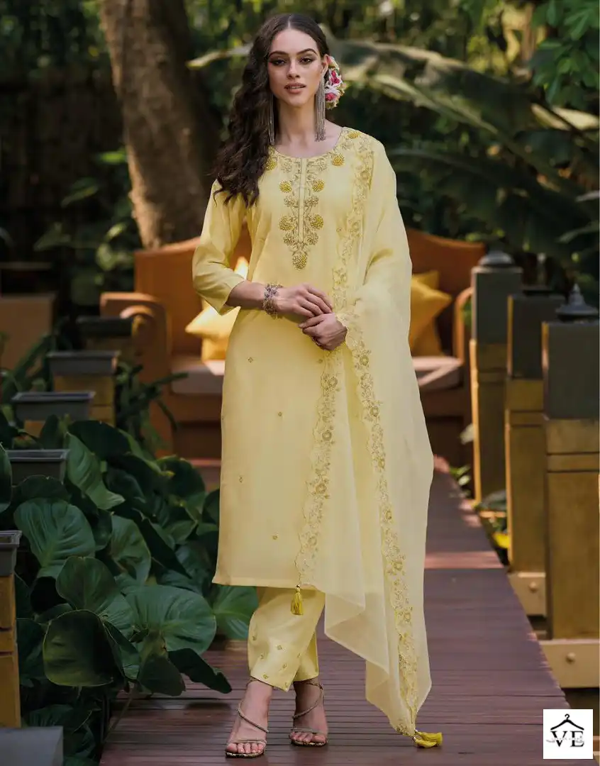 Kailee Fashion Phool Vol-2 Pure Viscose Muslin Wholesale Readymade Suits Catalog — Wholesale Salwar Suits, MPA wholesale from Surat — view 1