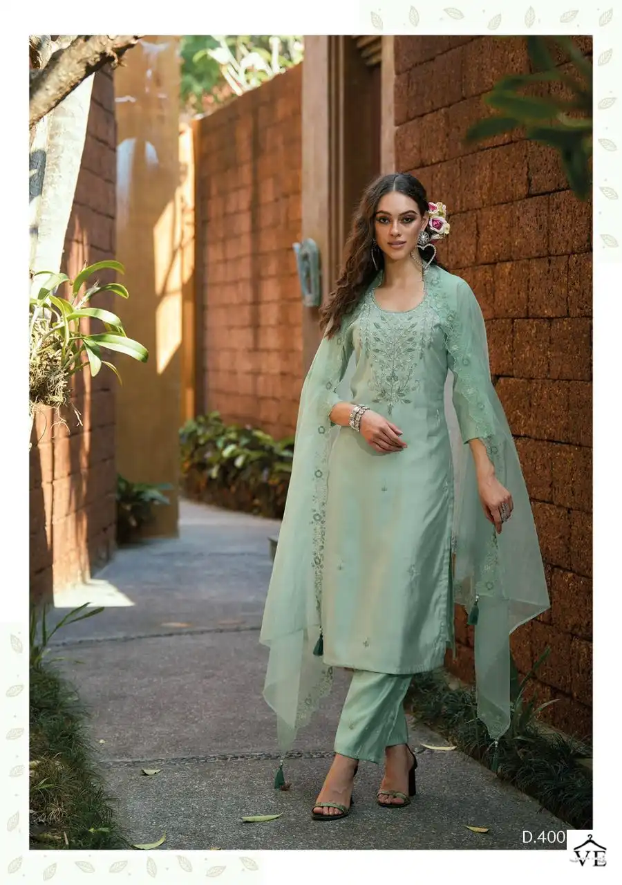 Kailee Fashion Phool Vol-2 Pure Viscose Muslin Wholesale Readymade Suits Catalog — Wholesale Salwar Suits, MPA wholesale from Surat - Gallery Image 2