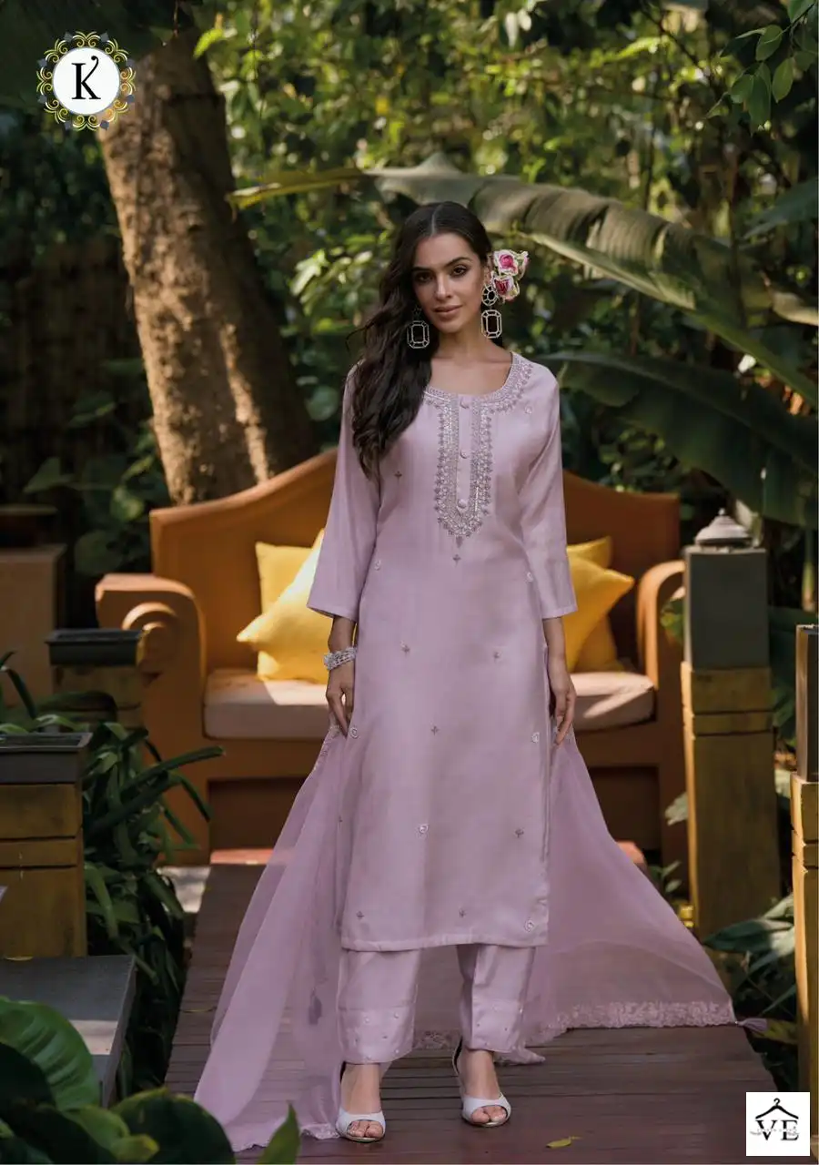 Kailee Fashion Phool Vol-2 Pure Viscose Muslin Wholesale Readymade Suits Catalog — Wholesale Salwar Suits, MPA wholesale from Surat - Gallery Image 6