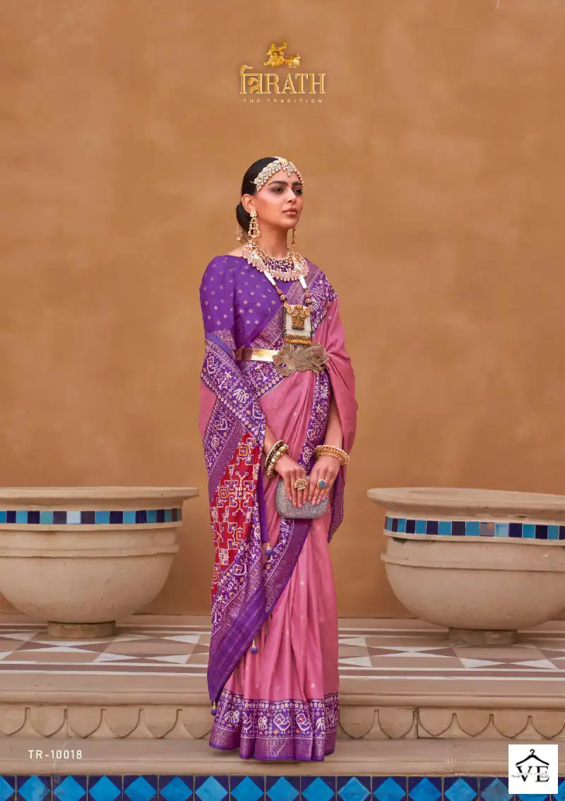 Trirath Pure Patola Vol 1 Sigma Silk Wholesale Saree Catalog — Wholesale Sarees, MPA wholesale from Surat — view 8
