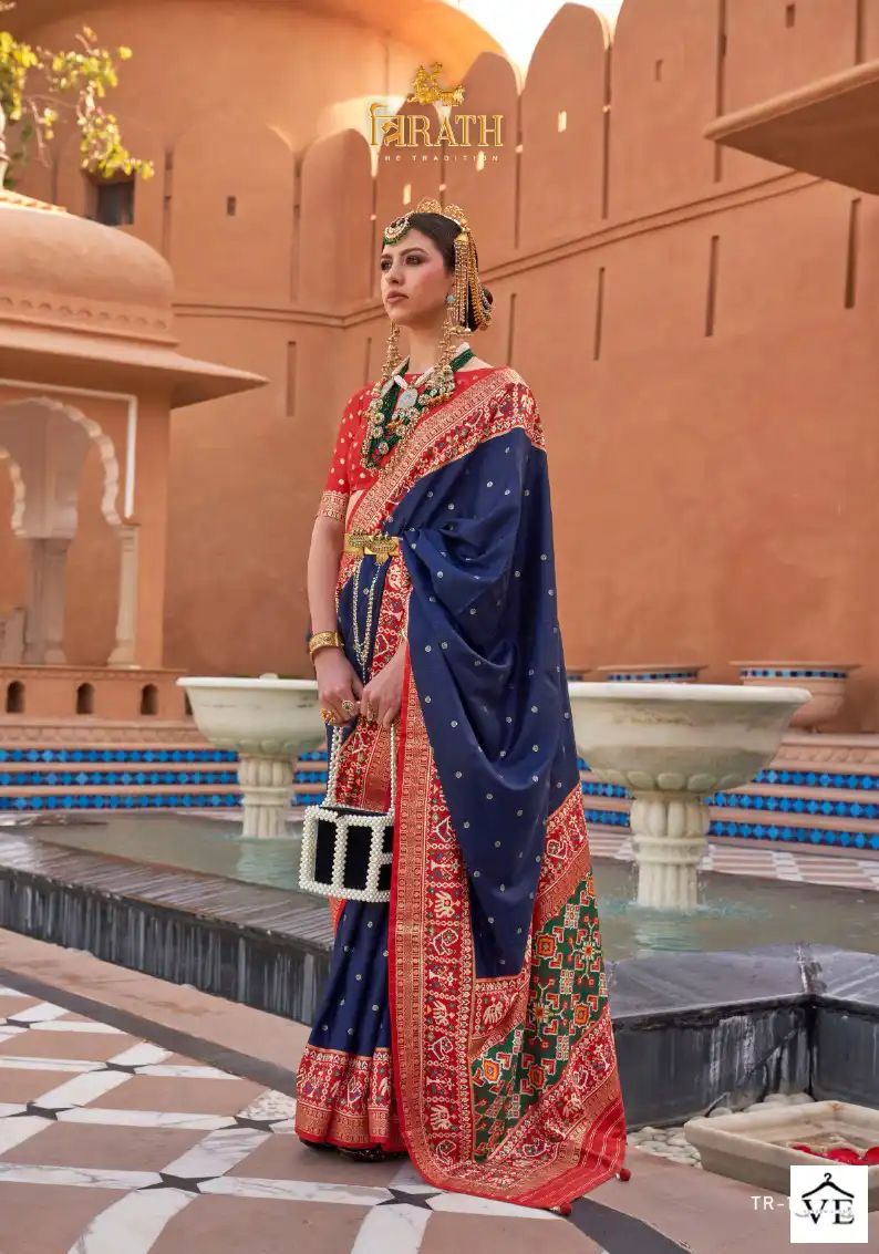 Trirath Pure Patola Vol 1 Sigma Silk Wholesale Saree Catalog — Wholesale Sarees, MPA wholesale from Surat — view 5