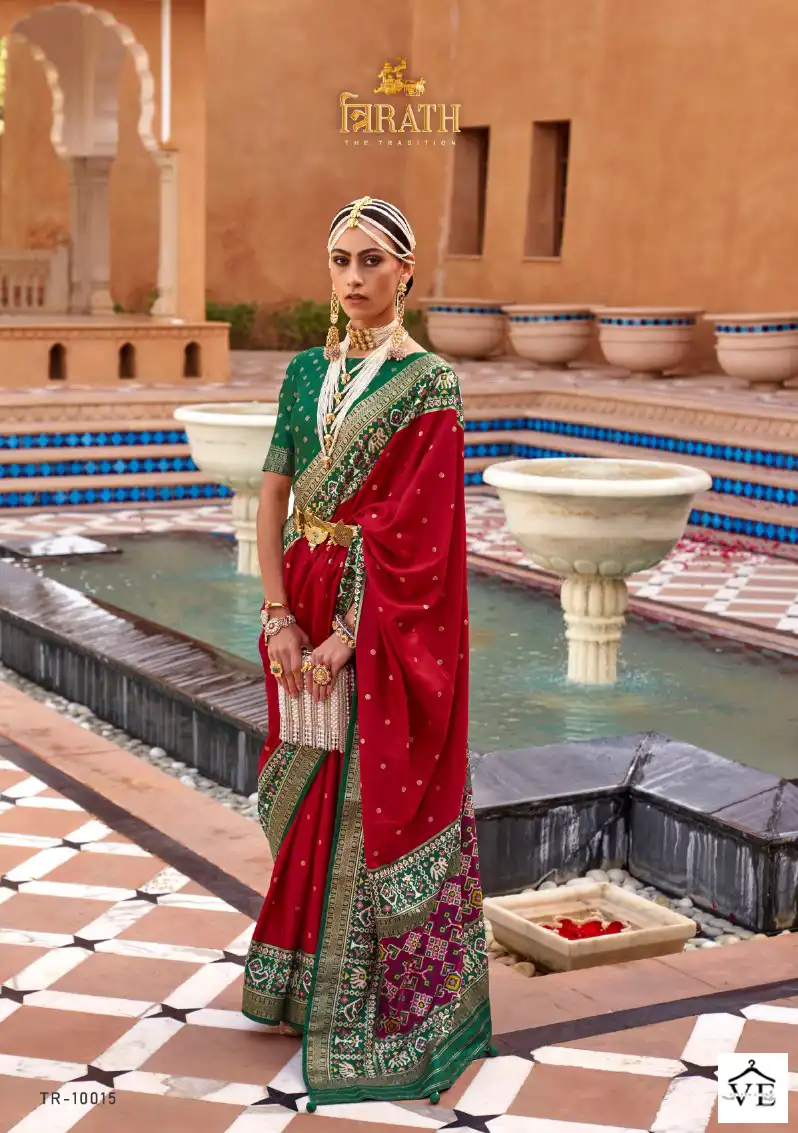 Trirath Pure Patola Vol 1 Sigma Silk Wholesale Saree Catalog — Wholesale Sarees, MPA wholesale from Surat — view 7
