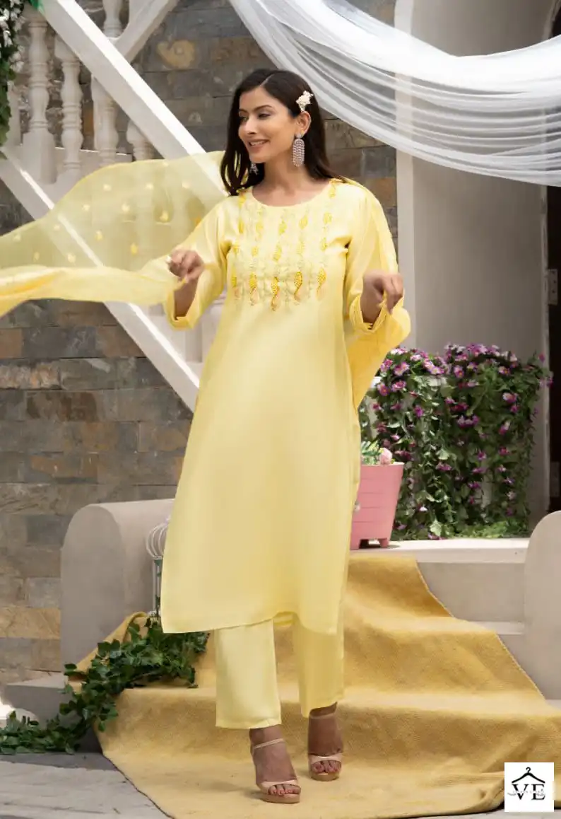 Psyna Parampara Vol 4 Roman Silk Wholesale Readymade Suits Catalog — Wholesale Salwar Suits, MPA wholesale from Surat - Gallery Image 3