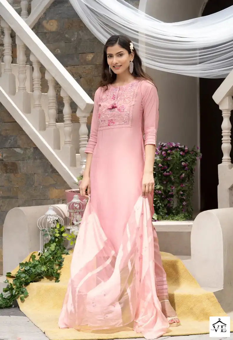 Psyna Parampara Vol 4 Roman Silk Wholesale Readymade Suits Catalog — Wholesale Salwar Suits, MPA wholesale from Surat - Gallery Image 4