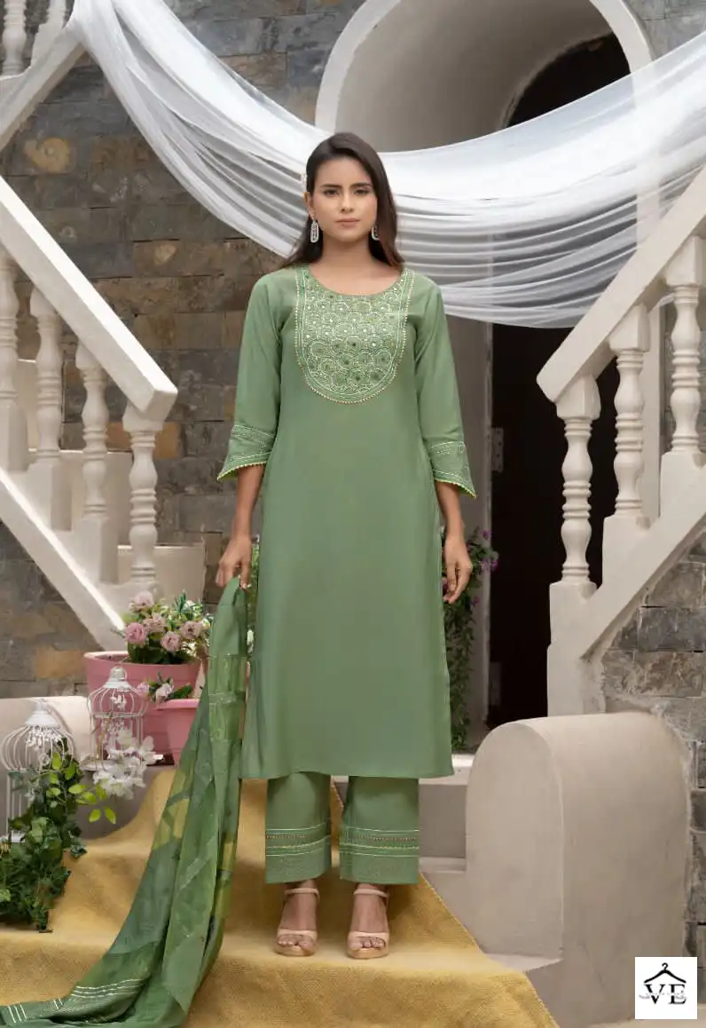 Psyna Parampara Vol 4 Roman Silk Wholesale Readymade Suits Catalog — Wholesale Salwar Suits, MPA wholesale from Surat - Gallery Image 5