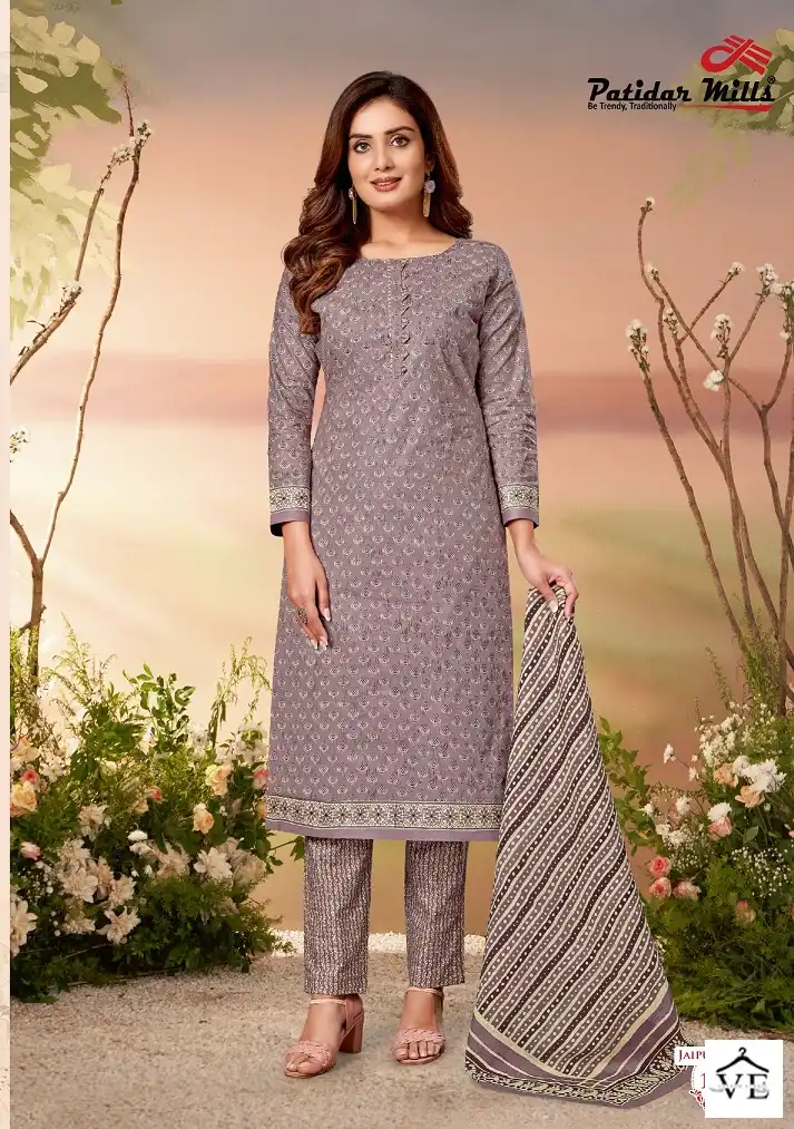 Patidar Jaipuri Queen Vol 1 Cotton Wholesale Readymade Suits Catalog — Wholesale Salwar Suits, MPA wholesale from Surat - Gallery Image 2