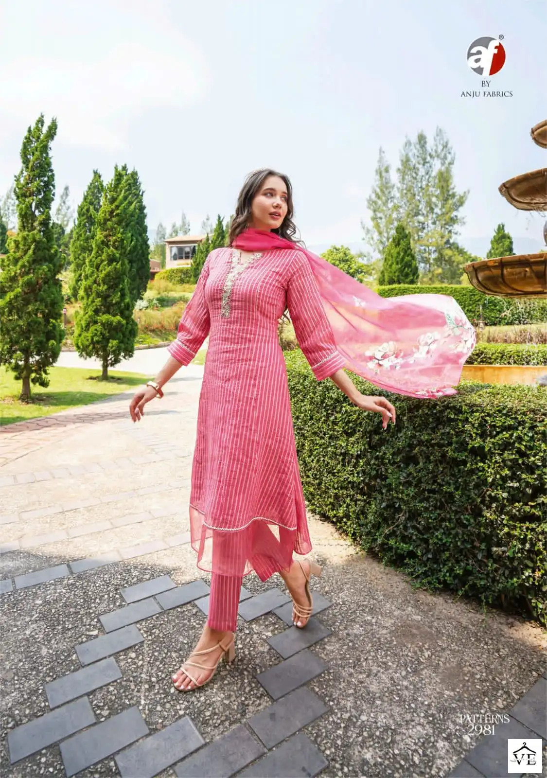 Anju Fabrics Patterns Pure Cotton Wholesale Readymade Salwar Suit Catalog — Wholesale Salwar Suits, MPA wholesale from Surat - Gallery Image 7
