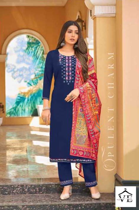 Kalaroop Purika Vol 8 Fancy Parampara Lining Silk Wholesale Readymade Salwar Suit Catalog — Wholesale Salwar Suits, MPA wholesale from Surat - Gallery Image 2