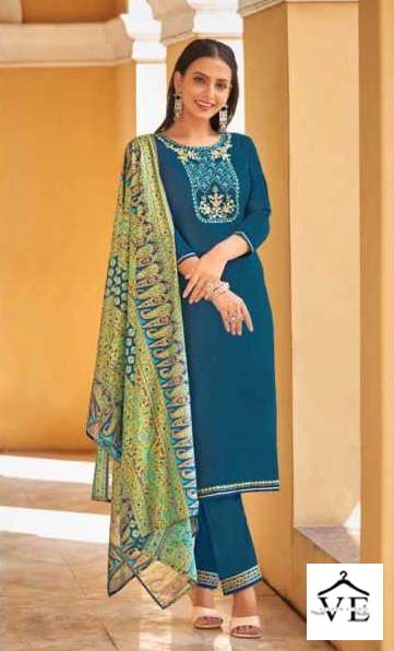 Kalaroop Purika Vol 8 Fancy Parampara Lining Silk Wholesale Readymade Salwar Suit Catalog — Wholesale Salwar Suits, MPA wholesale from Surat - Gallery Image 3