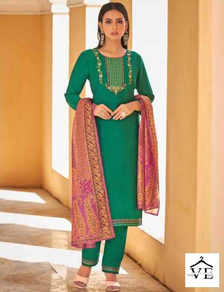 Kalaroop Purika Vol 8 Fancy Parampara Lining Silk Wholesale Readymade Salwar Suit Catalog — Wholesale Salwar Suits, MPA wholesale from Surat — view 1