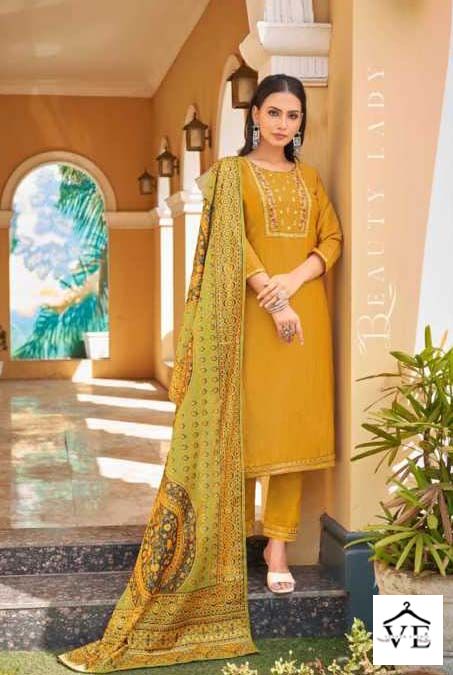 Kalaroop Purika Vol 8 Fancy Parampara Lining Silk Wholesale Readymade Salwar Suit Catalog — Wholesale Salwar Suits, MPA wholesale from Surat - Gallery Image 5