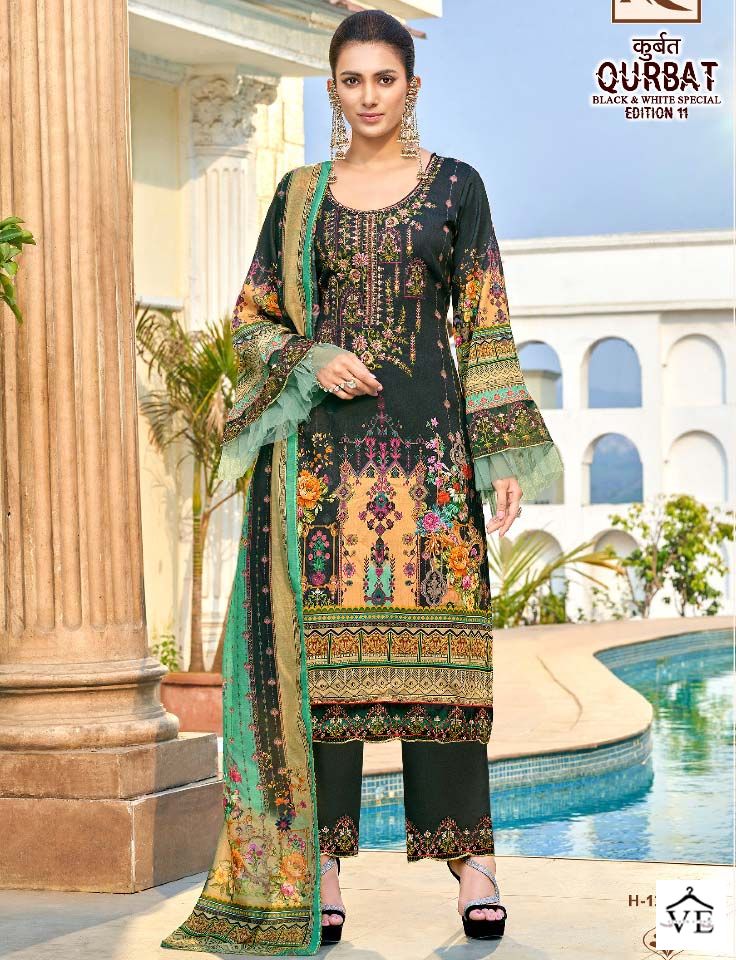 Alok Suits Qurbat Vol 11 Jam Cotton Wholesale Pakistani Salwar Suit Catalog — Wholesale Salwar Suits, MPA wholesale from Surat — view 1
