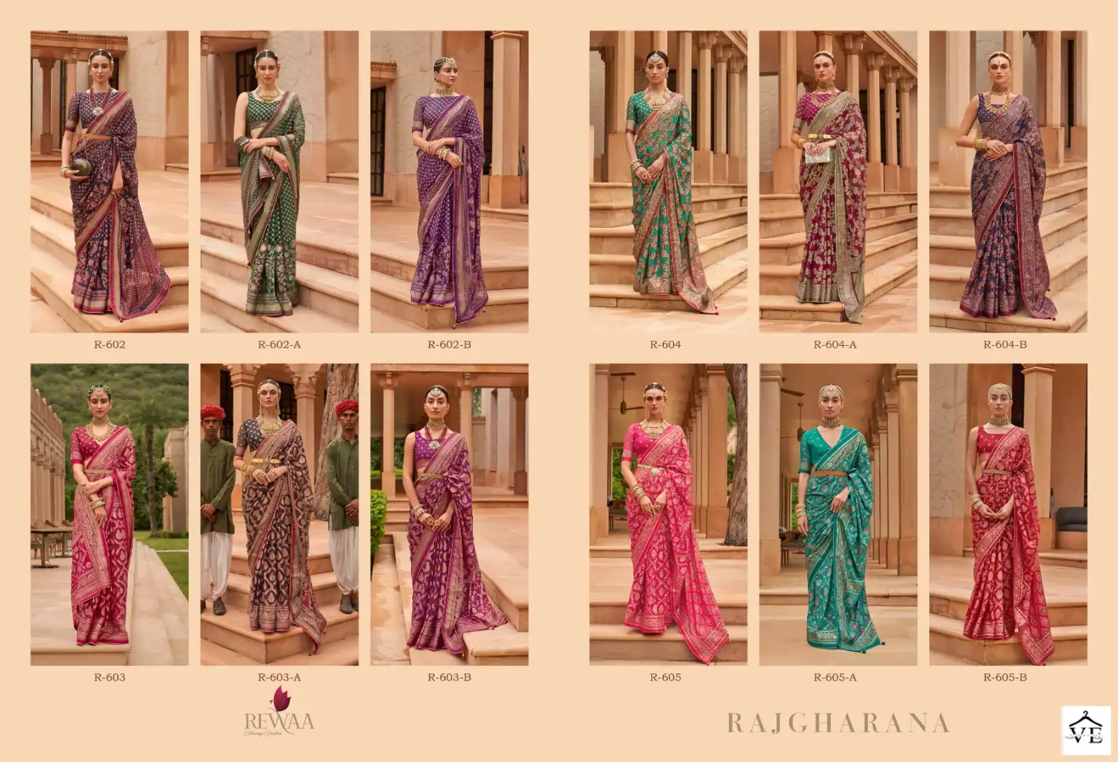 Rewaa Rajgharana Patola Silk Wholesale Saree Catalog — Wholesale Sarees, MPA wholesale from Surat — view 13