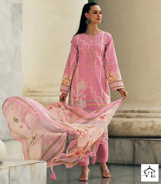 Sadhana Fashion Rambhia Pure Lawn Cotton Wholesale Salwar Suit Catalog — Wholesale Salwar Suits, MPA wholesale from Surat — view 1