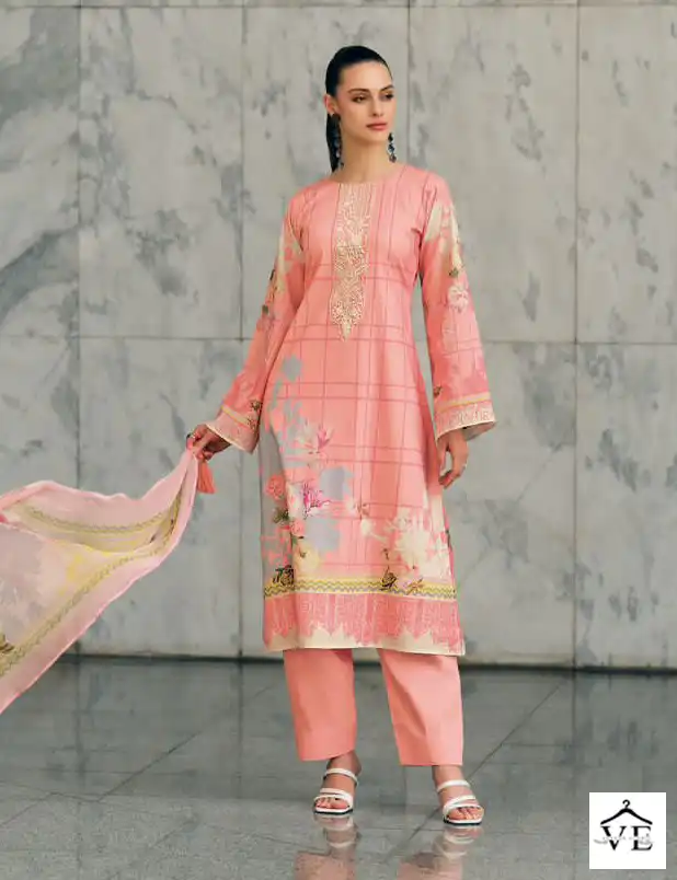 Sadhana Fashion Rambhia Pure Lawn Cotton Wholesale Salwar Suit Catalog — Wholesale Salwar Suits, MPA wholesale from Surat - Gallery Image 4