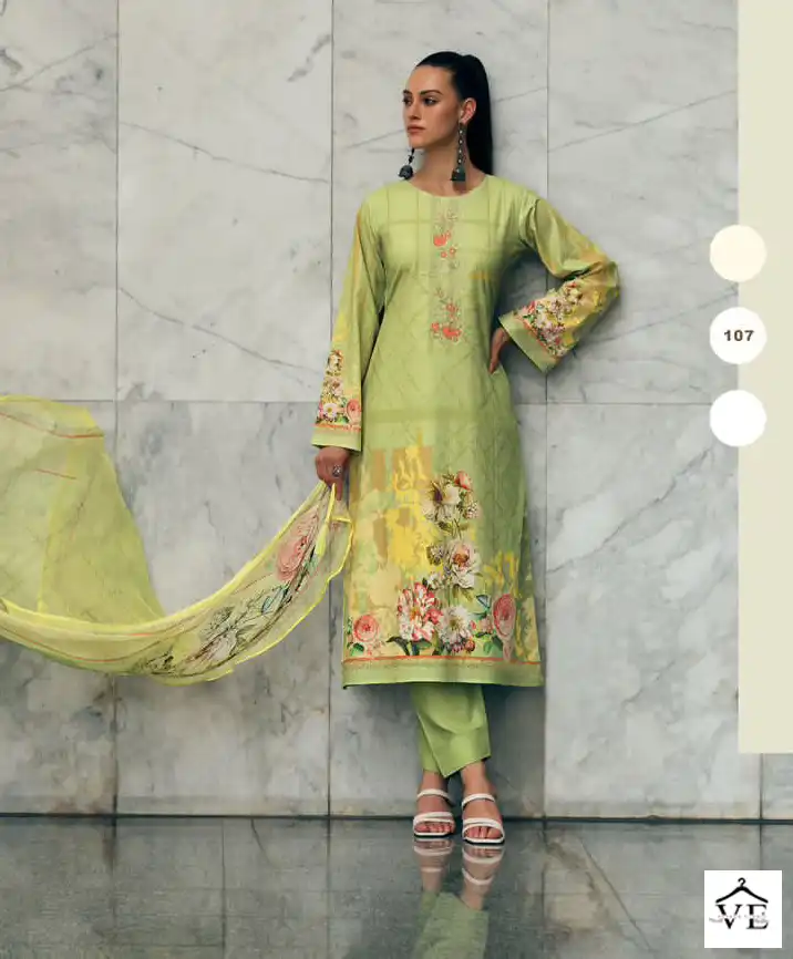 Sadhana Fashion Rambhia Pure Lawn Cotton Wholesale Salwar Suit Catalog — Wholesale Salwar Suits, MPA wholesale from Surat - Gallery Image 6