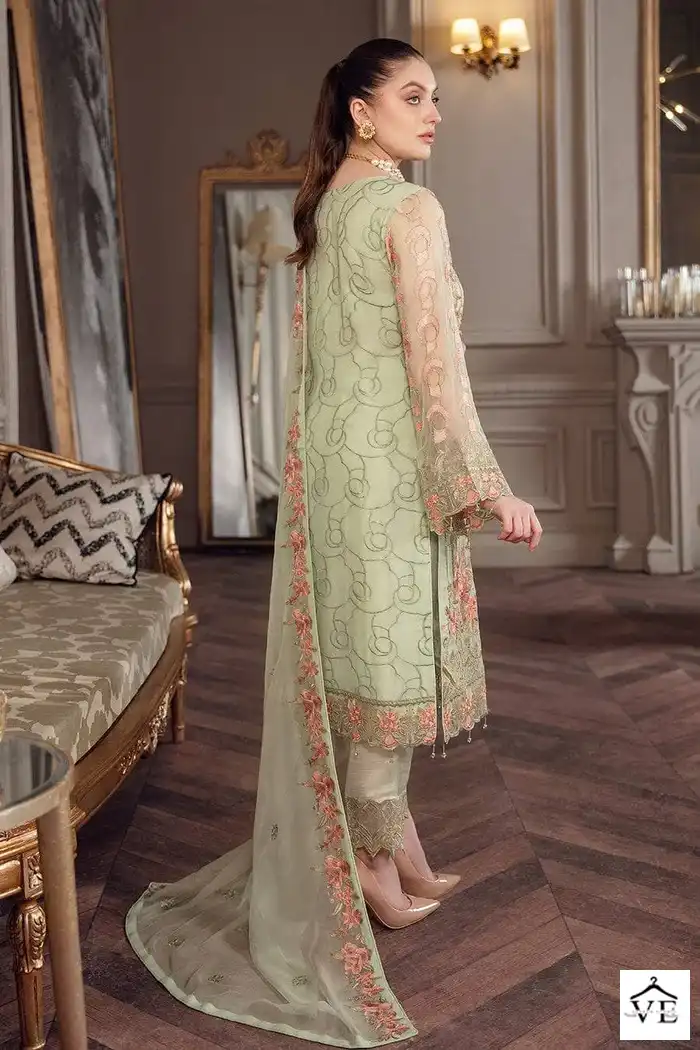 Dinsaa Rangoon Nx Heavy Fox Georgeete Wholesale Pakistani Salwar Suit Catalog — Wholesale Salwar Suits, MPA wholesale from Surat - Gallery Image 6