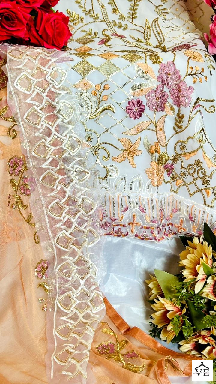 Dinsaa Rangoon Nx Heavy Fox Georgeete Wholesale Pakistani Salwar Suit Catalog — Wholesale Salwar Suits, MPA wholesale from Surat - Gallery Image 7