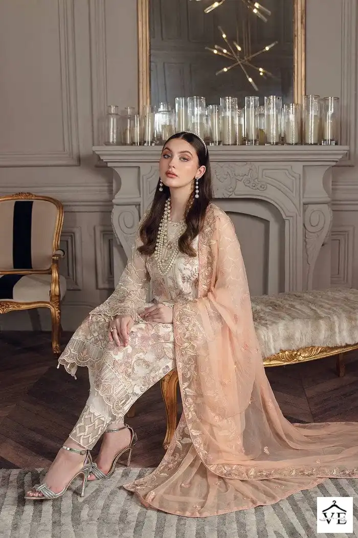 Dinsaa Rangoon Nx Heavy Fox Georgeete Wholesale Pakistani Salwar Suit Catalog — Wholesale Salwar Suits, MPA wholesale from Surat — view 14