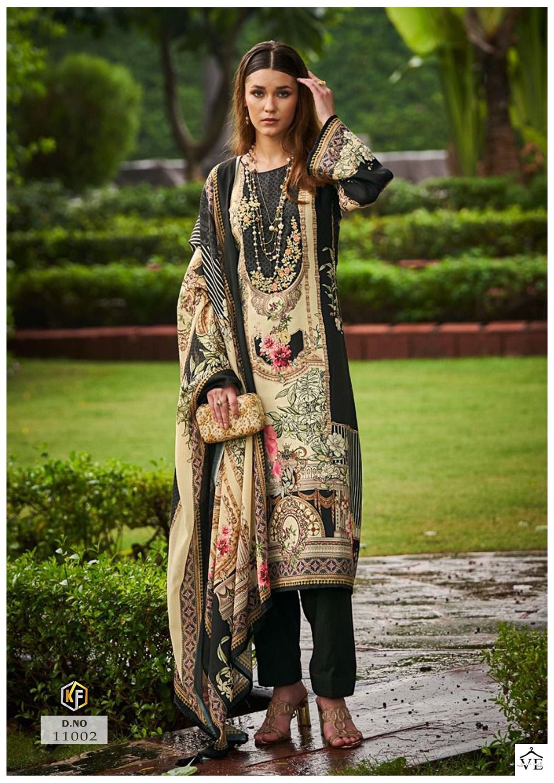 Keval Fab Rangrez Vol 1 Cotton Wholesale Pakistani Salwar Suit Catalog — Wholesale Salwar Suits, MPA wholesale from Surat - Gallery Image 6