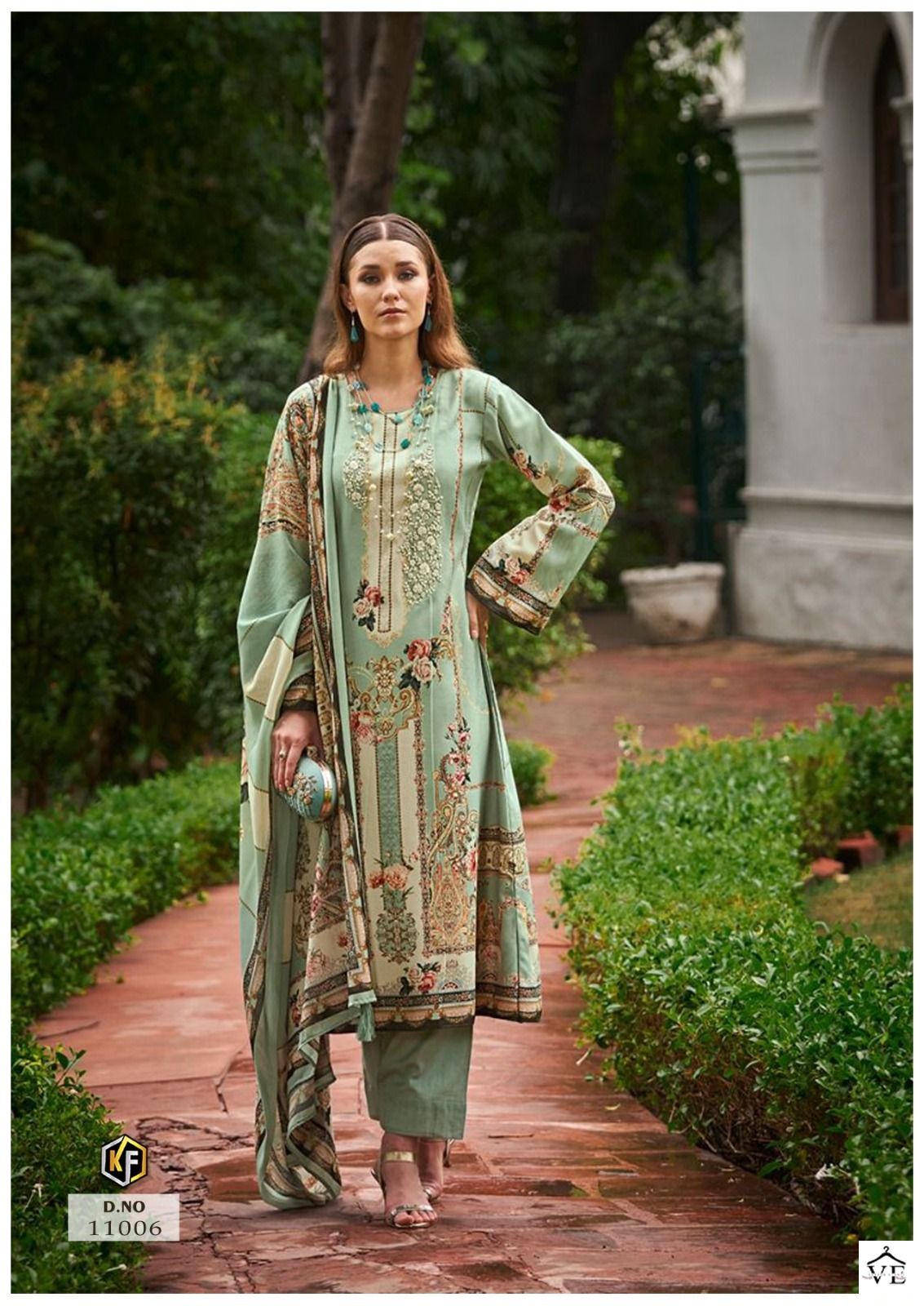 Keval Fab Rangrez Vol 1 Cotton Wholesale Pakistani Salwar Suit Catalog — Wholesale Salwar Suits, MPA wholesale from Surat - Gallery Image 7