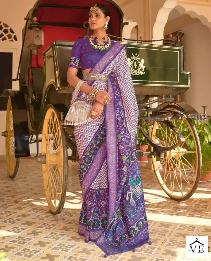 Rath Rani Sahiba Smoothy Patola Silk Wholesale Saree Catalog — Wholesale Sarees, MPA wholesale from Surat — view 1
