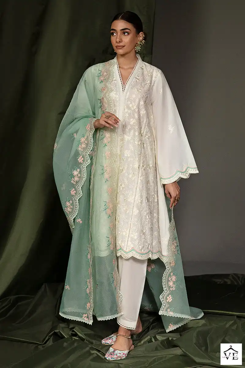 Ramsha R-1035 Georgette Wholesale Readymade Designer Suit — Wholesale Salwar Suits, MPA wholesale from Surat — view 1