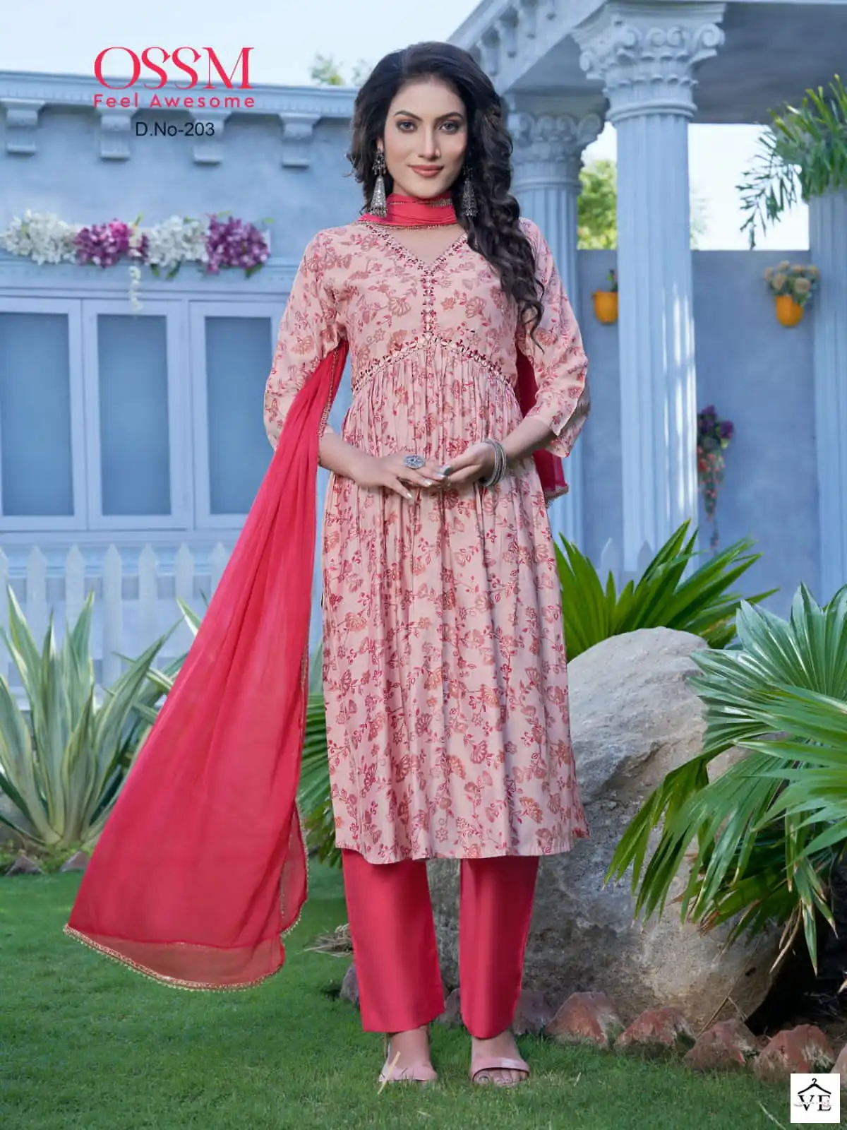 Ossm Resham Vol 2 Premium Chanderi Wholesale Readymade Suits Catalog — Wholesale Salwar Suits, MPA wholesale from Surat - Gallery Image 4