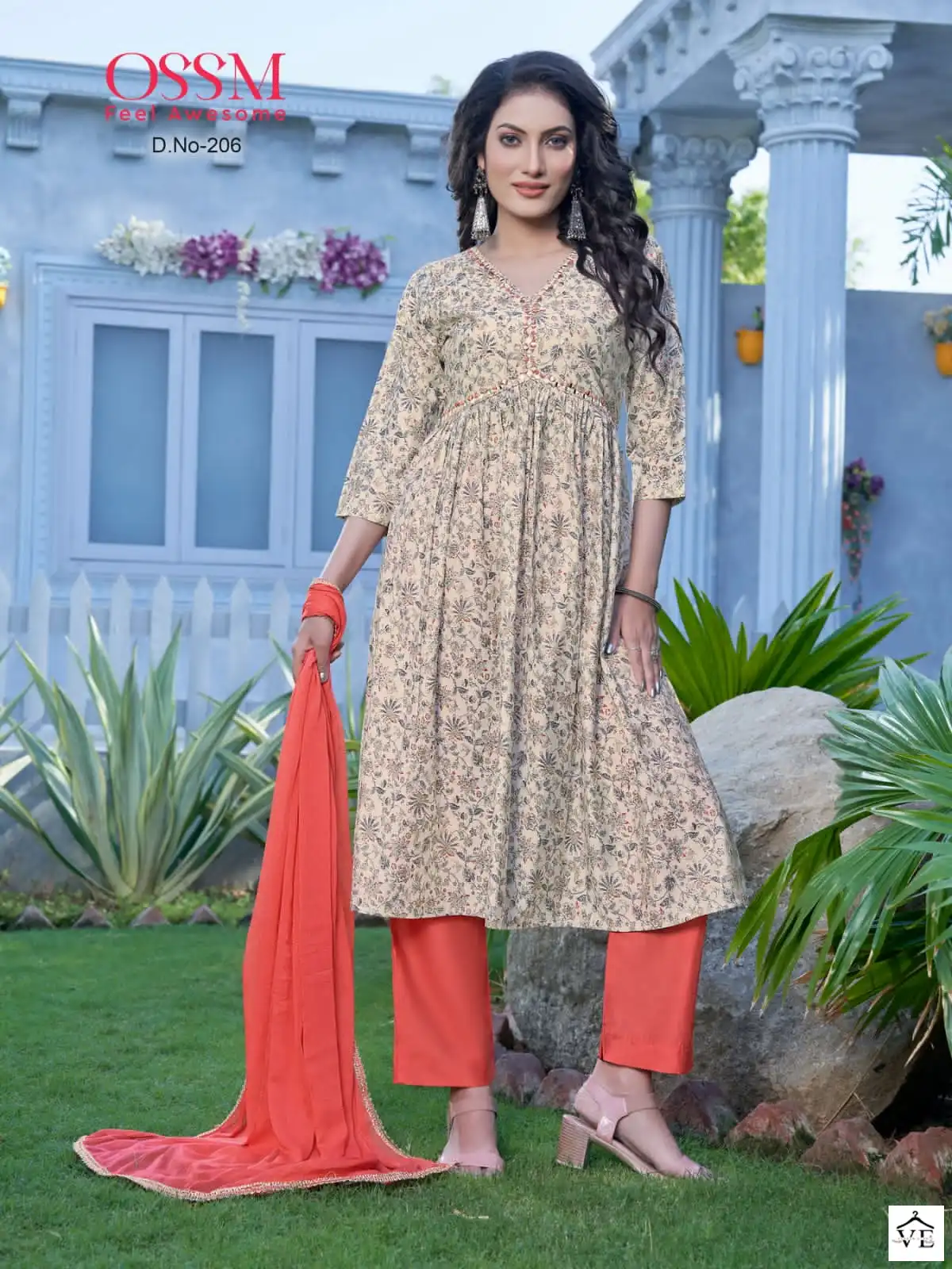 Ossm Resham Vol 2 Premium Chanderi Wholesale Readymade Suits Catalog — Wholesale Salwar Suits, MPA wholesale from Surat - Gallery Image 6
