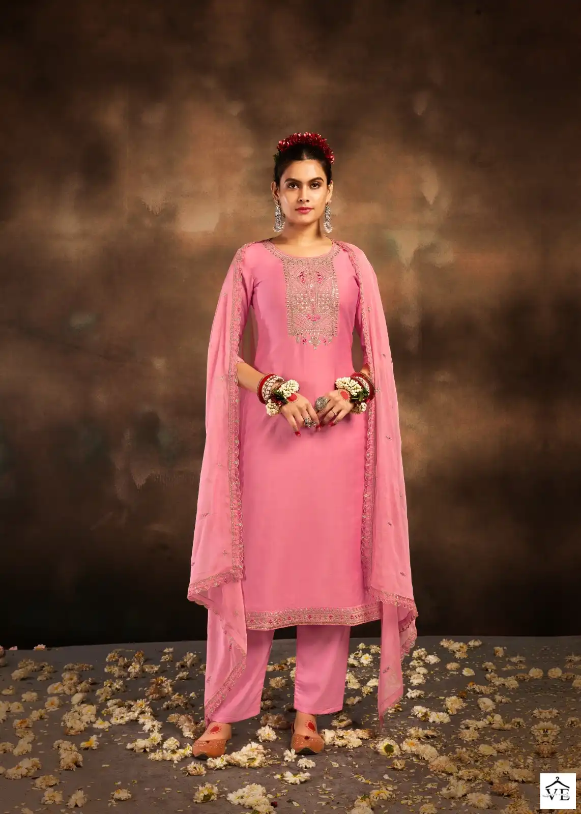 Kalarang Richa Pure Cotton Silk Wholesale Salwar Suit Catalog — Wholesale Salwar Suits, MPA wholesale from Surat — view 4