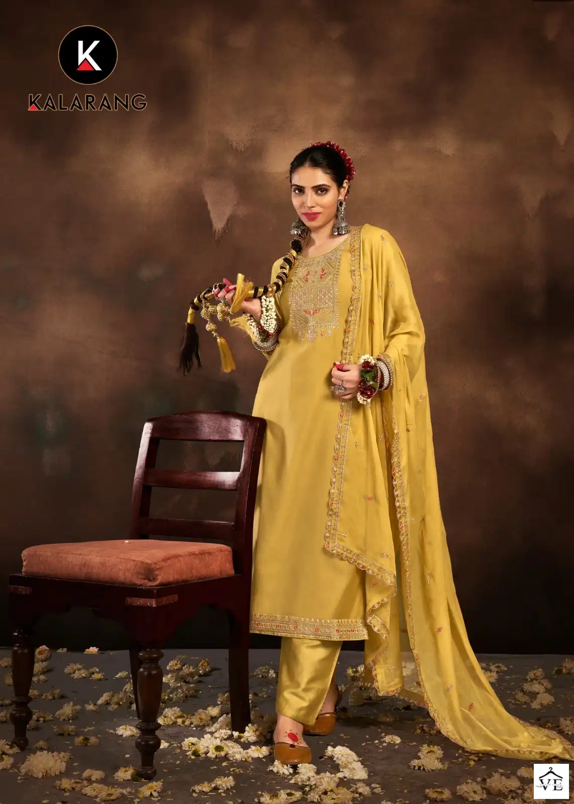 Kalarang Richa Pure Cotton Silk Wholesale Salwar Suit Catalog — Wholesale Salwar Suits, MPA wholesale from Surat — view 3