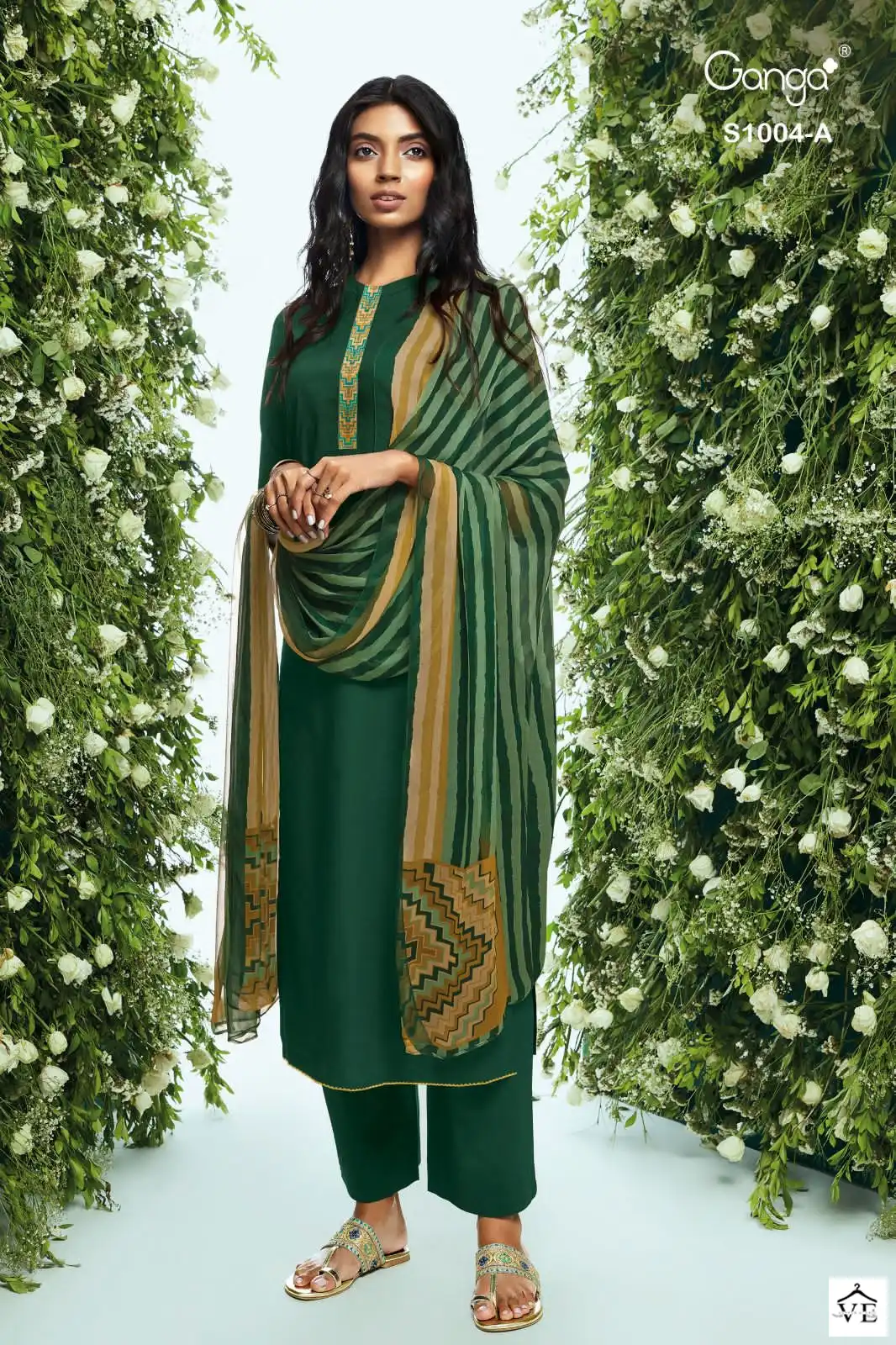 Ganga Ruha 1004 Premium Cotton Wholesale Salwar Suit Catalog (Copy) (Copy) — Wholesale Salwar Suits, MPA wholesale from Surat - Gallery Image 2