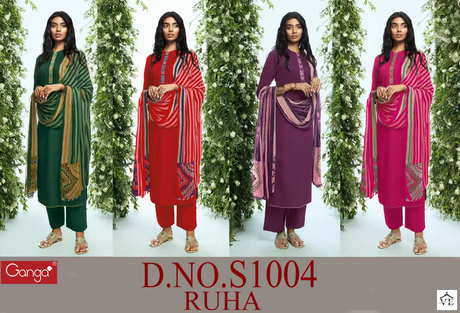 Ganga Ruha 1004 Premium Cotton Wholesale Salwar Suit Catalog (Copy) (Copy) — Wholesale Salwar Suits, MPA wholesale from Surat — view 4