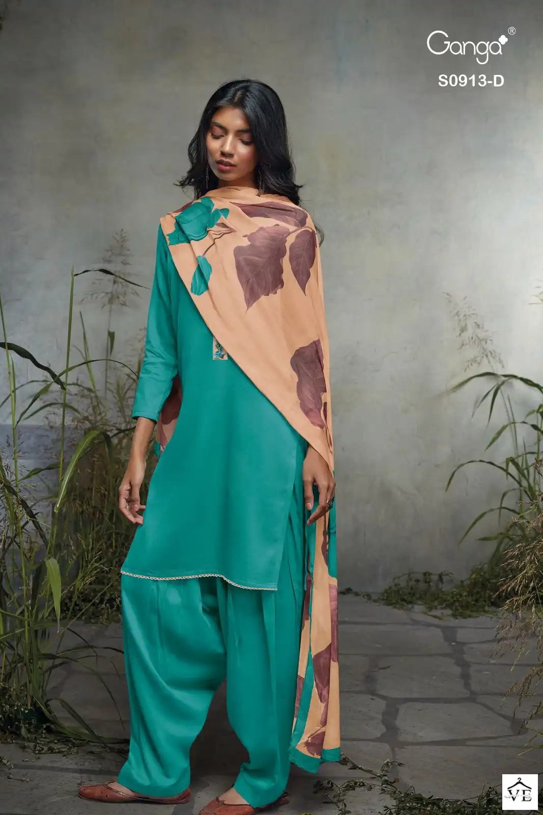 Ganga Ruha 913 Premium Cotton Wholesale Salwar Suit Catalog (Copy) — Wholesale Salwar Suits, MPA wholesale from Surat - Gallery Image 3