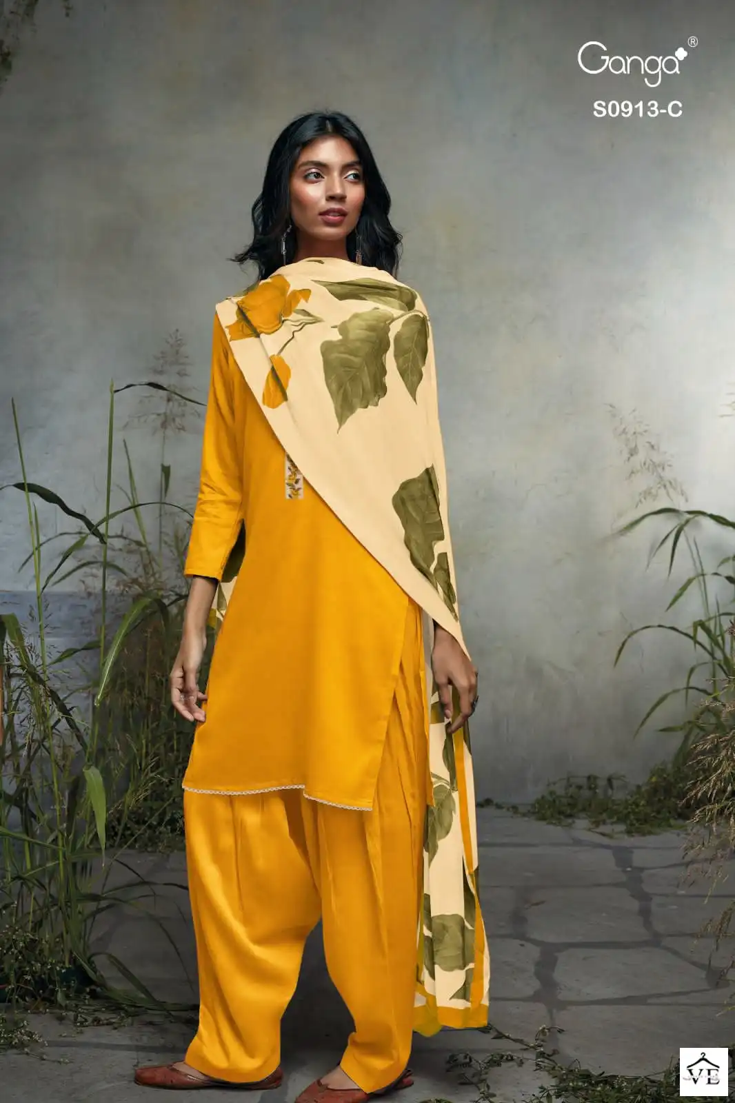 Ganga Ruha 913 Premium Cotton Wholesale Salwar Suit Catalog (Copy) — Wholesale Salwar Suits, MPA wholesale from Surat - Gallery Image 4