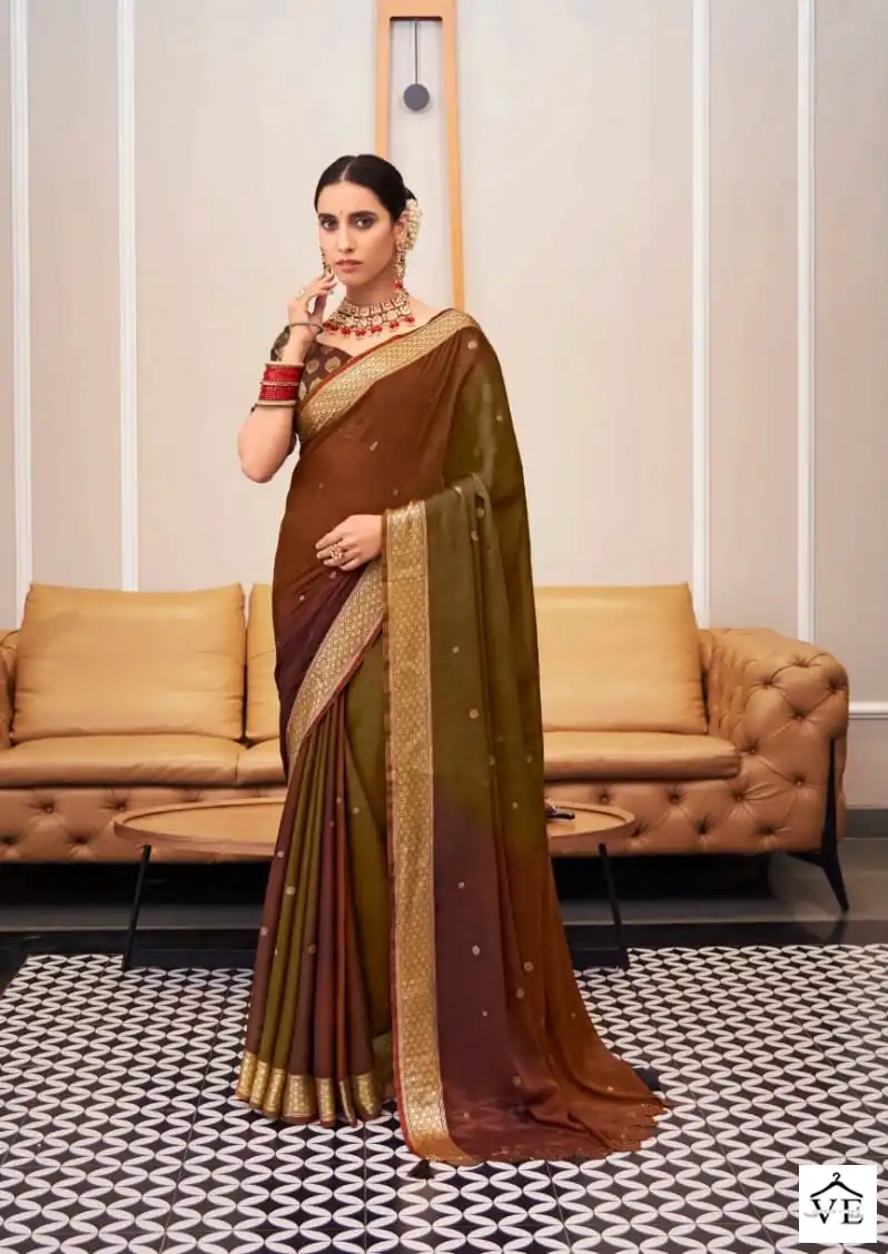 Right Women Ruprtana Crystal Silk Wholesale Saree Catalog — Wholesale Sarees, MPA wholesale from Surat - Gallery Image 2