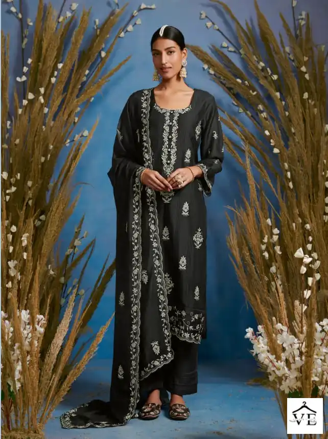 Kimora Rutbaa Slub Cotton Wholesale Salwar Suit Catalog — Wholesale Salwar Suits, MPA wholesale from Surat - Gallery Image 3