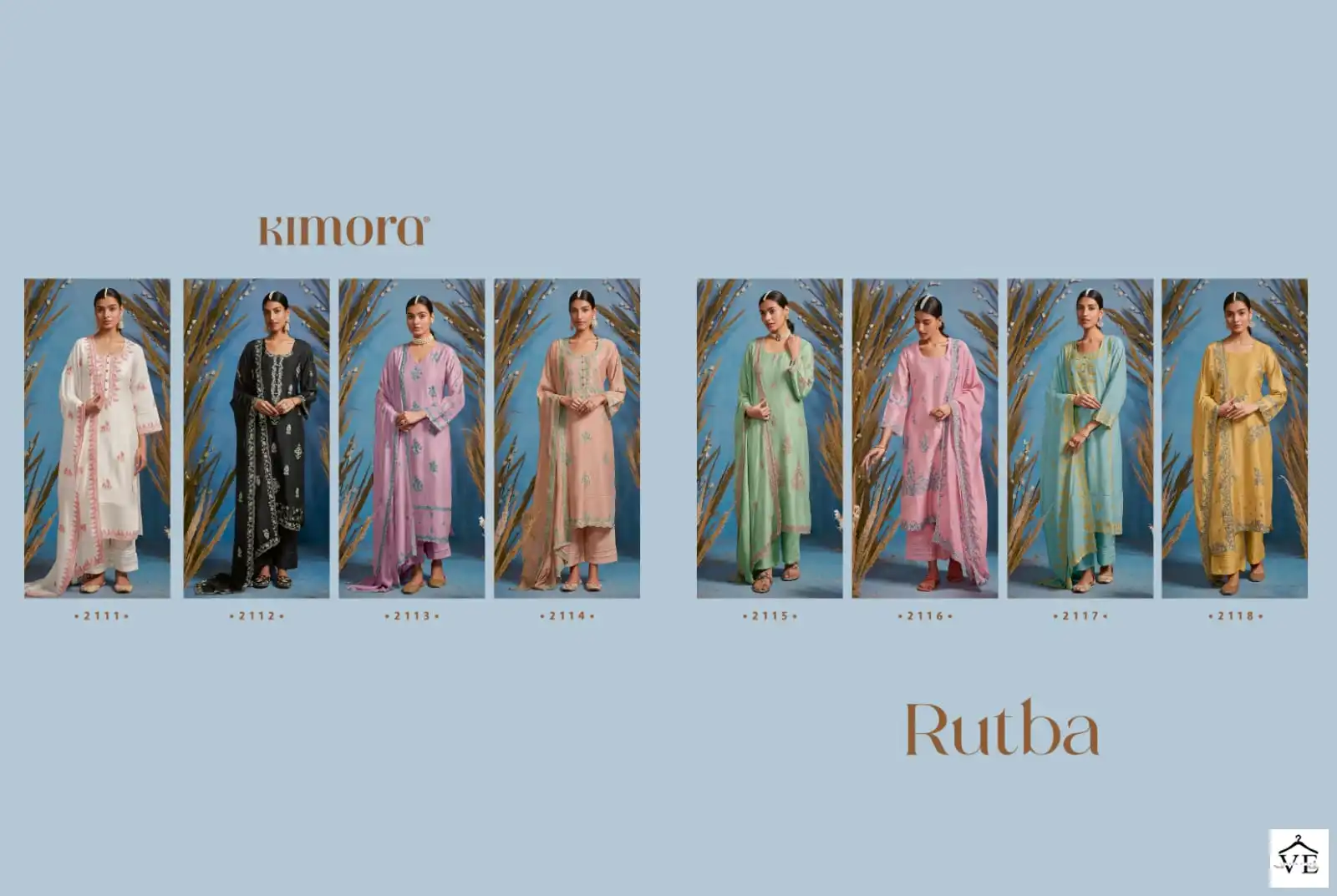 Kimora Rutbaa Slub Cotton Wholesale Salwar Suit Catalog — Wholesale Salwar Suits, MPA wholesale from Surat — view 9