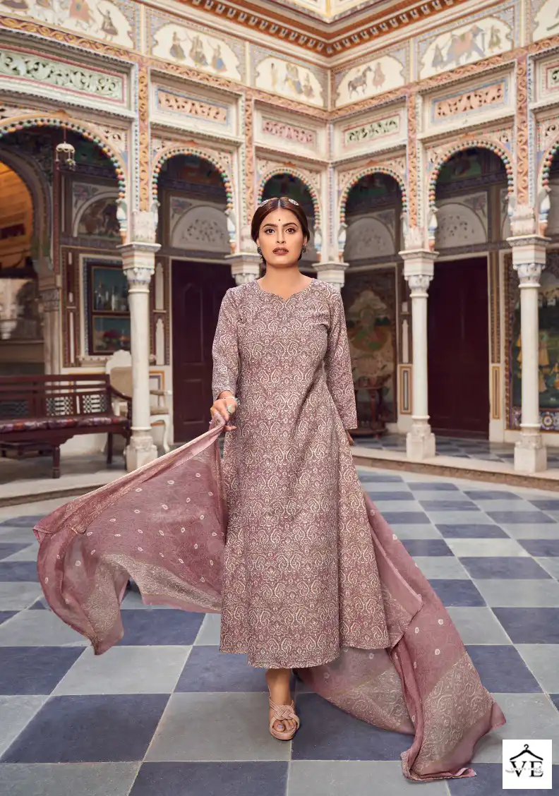 Levisha Rajvadi Vol-2 Cotton Wholesale Salwar Suit Catalog — Wholesale Salwar Suits, Levisha wholesale from Surat - Gallery Image 5