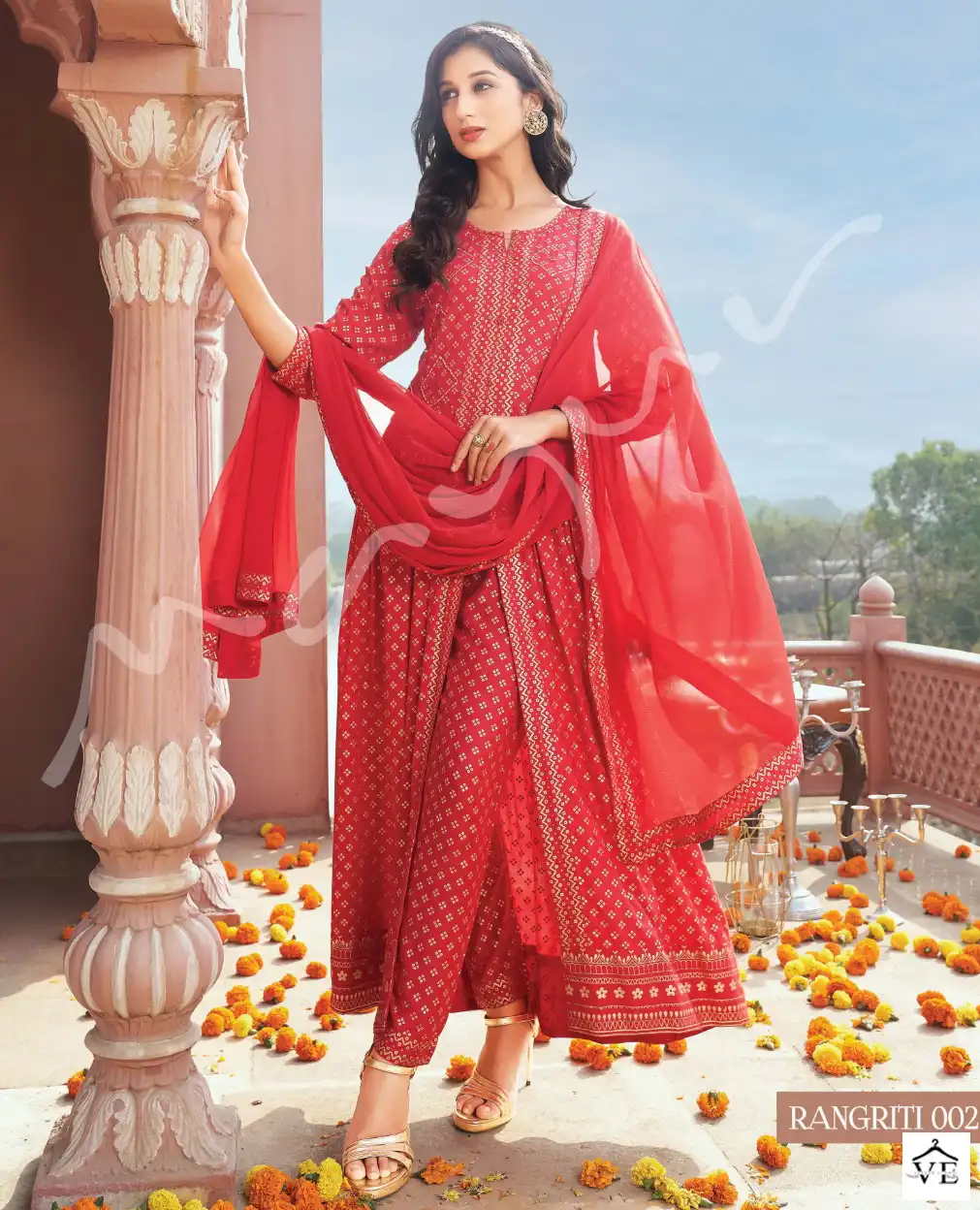 Mayur Rangriti Premium Rayon Wholesale Readymade Suit Catalog — Wholesale Salwar Suits, Mayur Dress wholesale from Surat — view 1