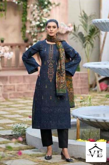 Shree Fabs Riwayat Vol 1 Pure Lawn Cotton Wholesale Pakistani Salwar Suit Catalog — Wholesale Salwar Suits, MPA wholesale from Surat - Gallery Image 4