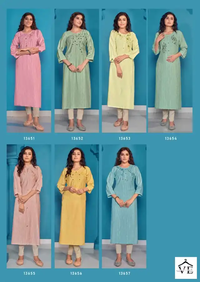 Kalaroop Ryder Fancy Rayon Wholesale Kurti Catalog — Wholesale Kurtis, MPA wholesale from Surat — view 7