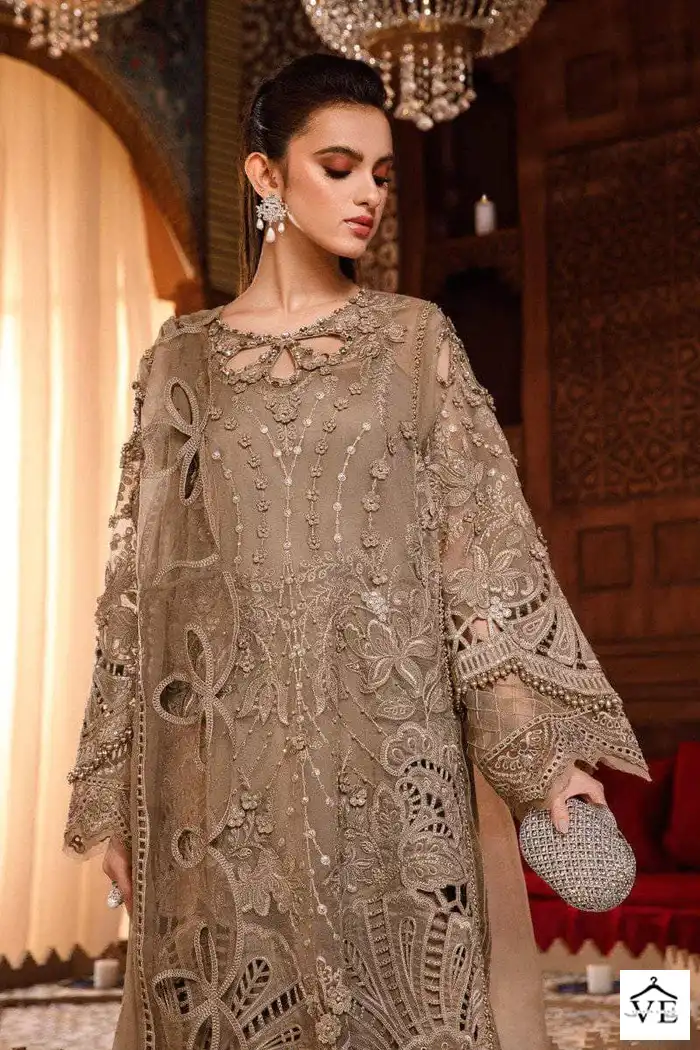 Serene S-97 Faux Georgette Wholesale Pakistani Suit — Wholesale Salwar Suits, MPA wholesale from Surat - Gallery Image 6