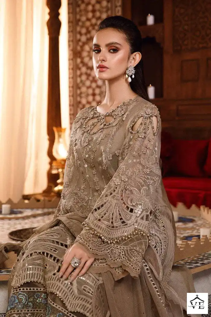 Serene S-97 Faux Georgette Wholesale Pakistani Suit — Wholesale Salwar Suits, MPA wholesale from Surat - Gallery Image 2