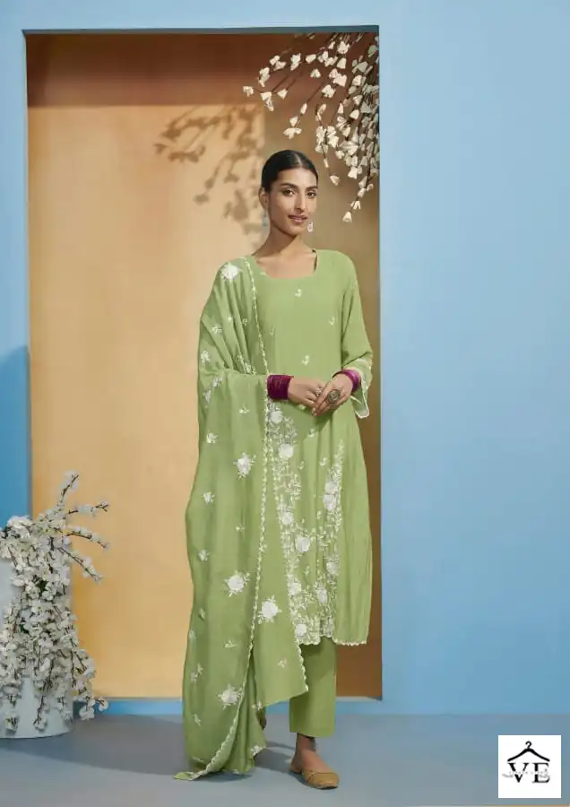 Kimora Sabr Pure Lawn Cotton Wholesale Designer Salwar Suit Catalog — Wholesale Salwar Suits, MPA wholesale from Surat - Gallery Image 8